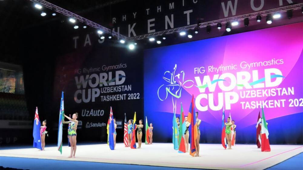 Гимнастки из Узбекистана стали первыми в общекомандном зачете на Кубке мира в Ташкенте