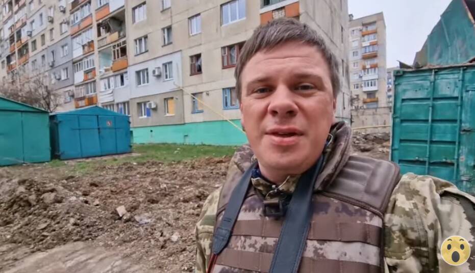 Дмитрий Комаров снял репортаж в обстрелянном российскими окупантами Лисичанске
