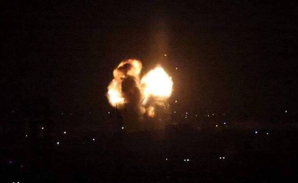 ВВС Израиля нанесли первый с начала года удар в Газе