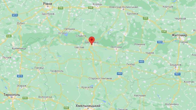 Хмельницкая область: россияне ударили ракетами в районе Шепетовки