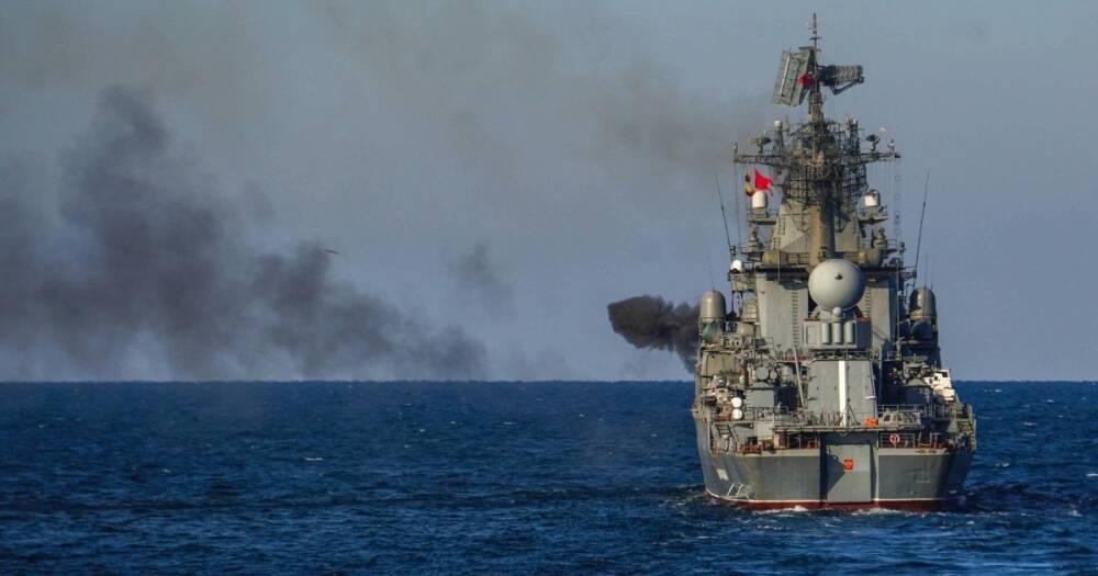 Журналисты выяснили примерные координаты, где затонул крейсер "Москва" (фото)