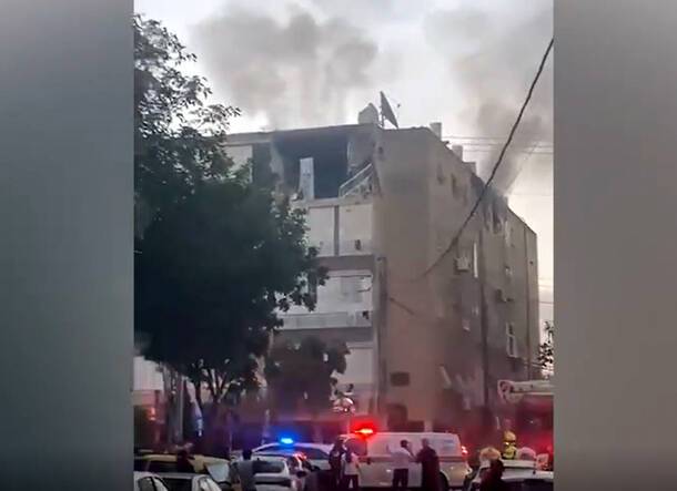 Ришон ле-Цион: при взрыве бытового газа обрушилась стена квартиры на верхнем этаже