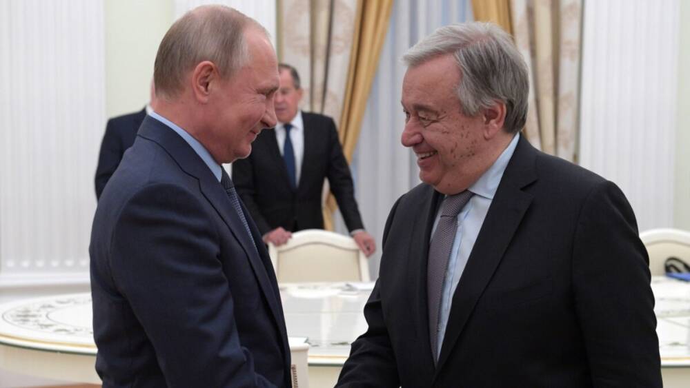 Генсек ООН встретится в Москве с Путиным и Лавровым