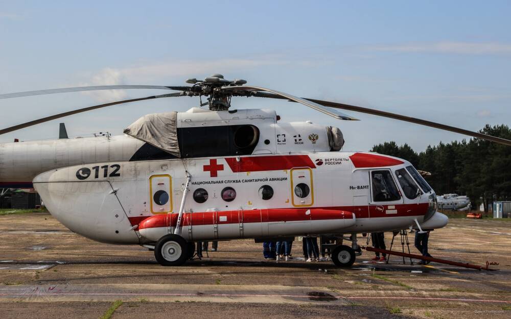 В Тверской области для транспортировки ребенка привлекли вертолет санавиации