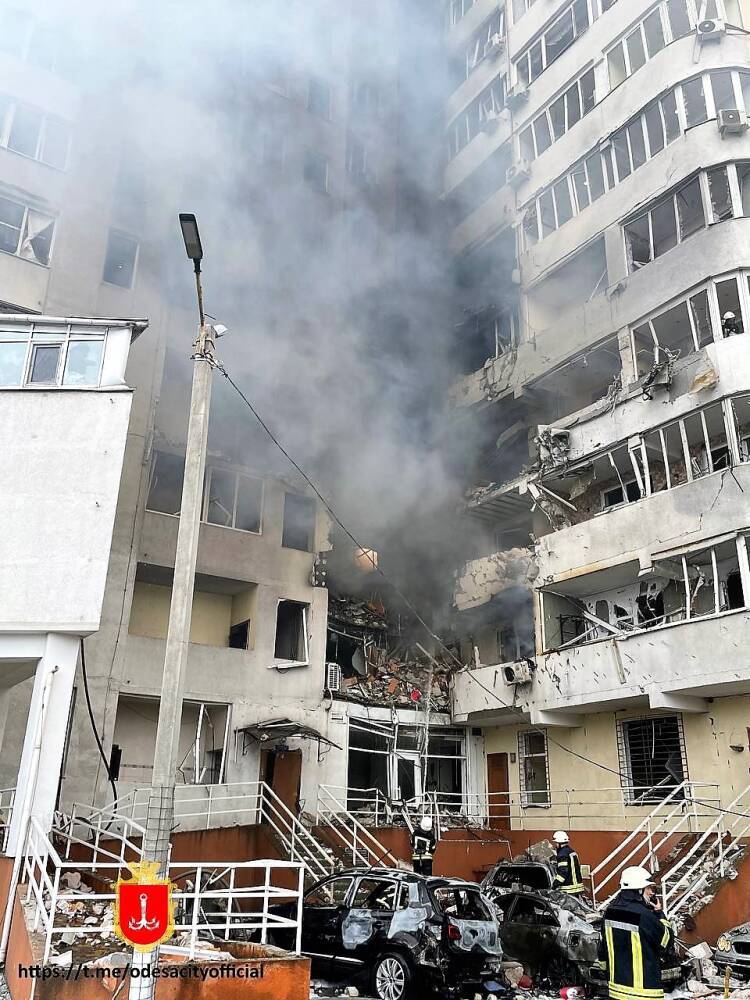 Одесскую многоэтажку, пострадавшую от удара ракеты, можно восстановить | Новости Одессы