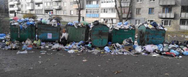 "Работать некому": Оккупированный Алчевск тонет в мусоре