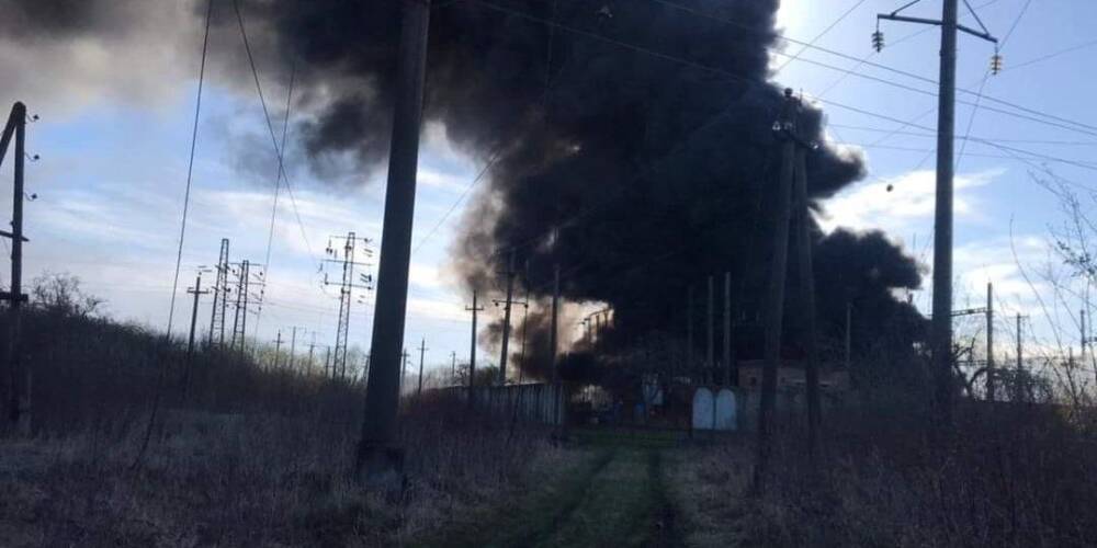 Ракетная атака во Львовской области: россияне ударили по тяговой подстанции Красное