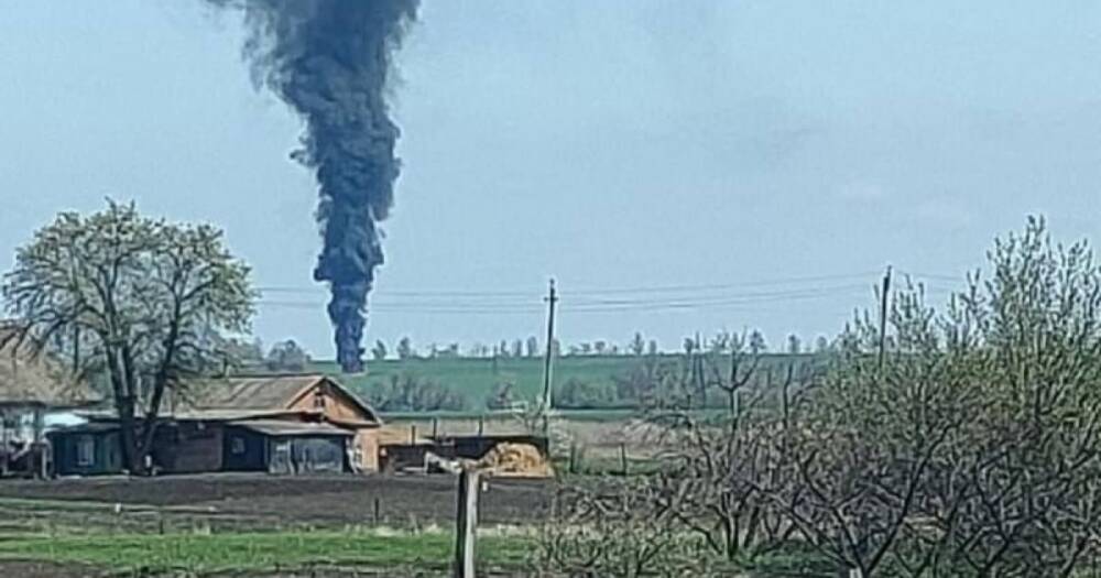 В Харьковской области сбили российский самолет Су-34 (видео)