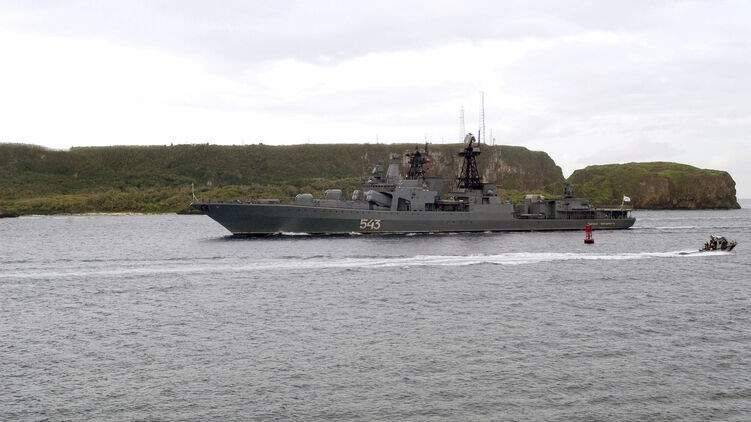 В Черном море пребывает около 20 кораблей ВМФ РФ