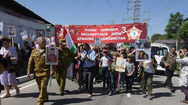 В Душанбе запланирован "Бессмертный полк"