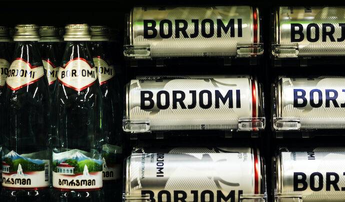 Грузинская Borjomi временно прекращает производство из-за санкций