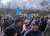 В Каховке оккупанты открыли огонь по участникам мирного митинга за Украину