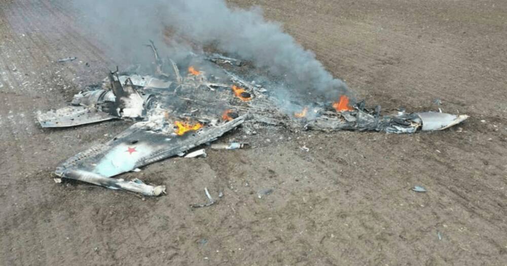 Летчик задержан: украинские военные сбили российский Су-34 в районе Изюма (видео)