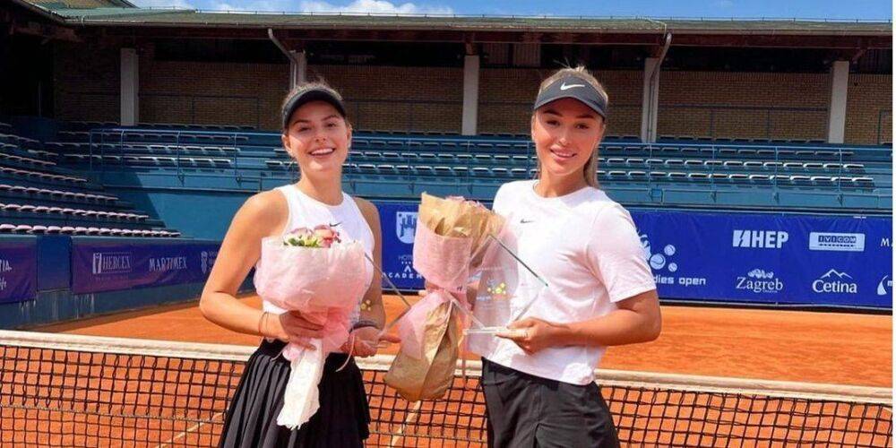 Украинская теннисистка Завацкая выиграла первый парный турнир в карьере