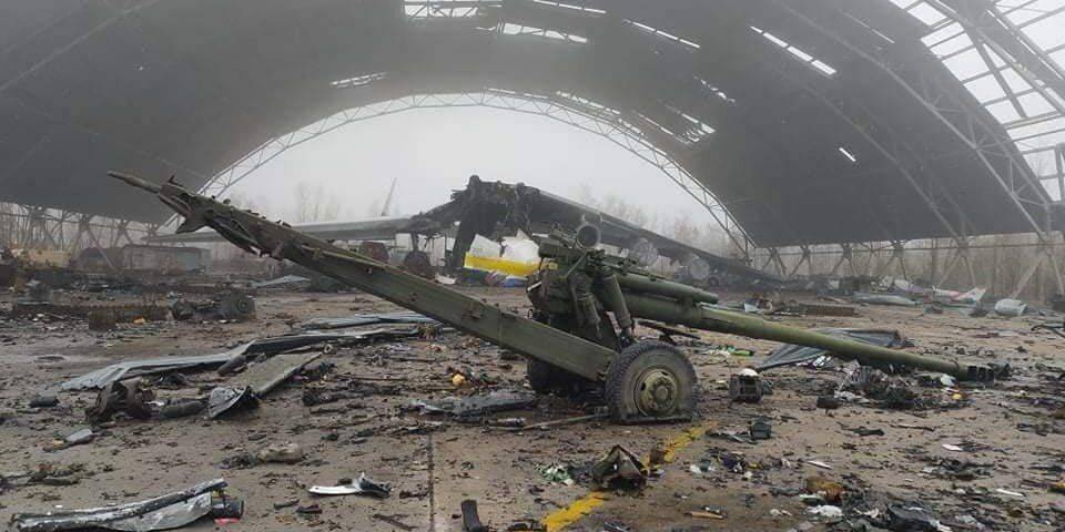 Аэропорт не узнать. ГП Антонов сообщило, сколько самолетов оккупанты уничтожили в Гостомеле — фото