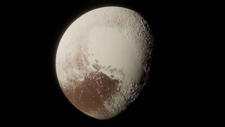 NASA обнаружило ледяные вулканы на Плутоне (Фото)