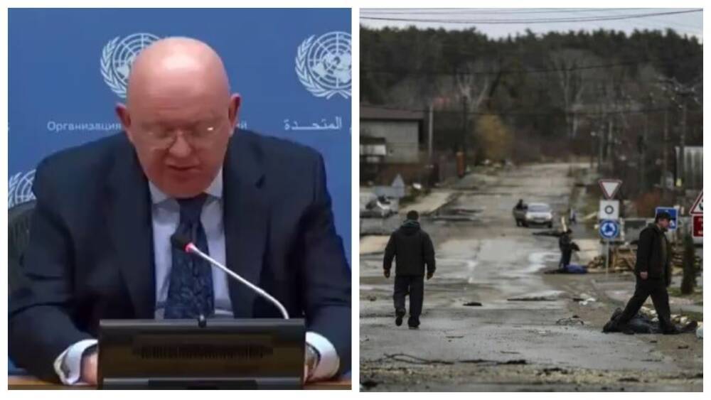 Постпред России в ООН случайно сказал правду о трагедии в Буче: появилось видео