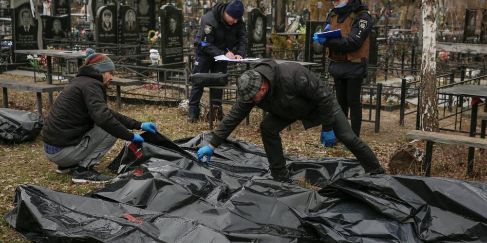 В Буче уже идентифицировали 163 убитых российскими оккупантами жителей