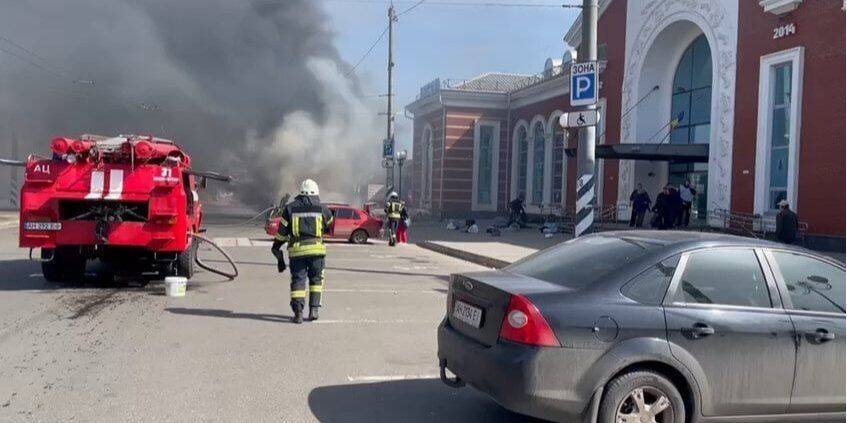 Россия снова лжет. Удар по вокзалу в Краматорске могли нанести с оккупированного Шахтерска — CIT
