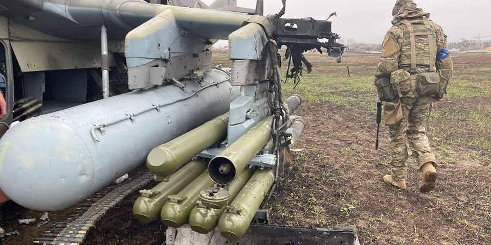 Десантники сбили четыре российских вертолета в Харьковской области с помощью ПТРК