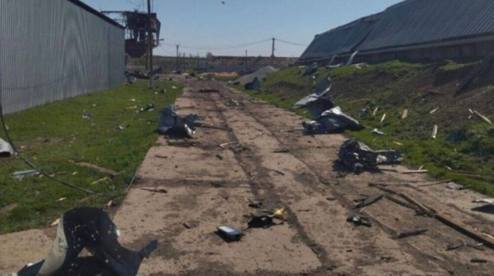 Оккупанты обстреляли склад с зерном на Днепропетровщине