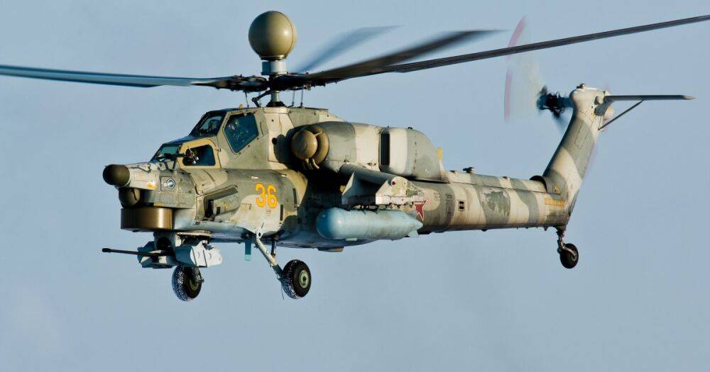 ВСУ сбили российский вертолет МИ-28 "Ночной охотник" в Харьковской области (фото)