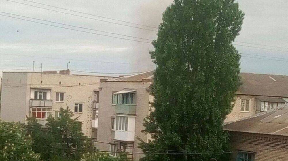 Российская армия совершила ракетные удары по Славянску