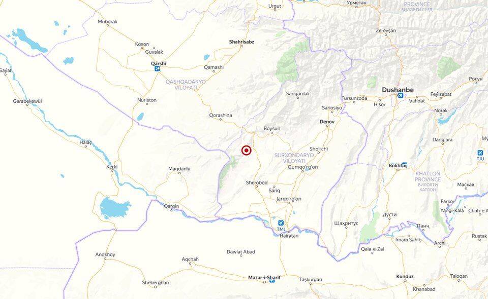 В Узбекистане произошло землетрясение. Сила подземных толчков достигла пяти баллов