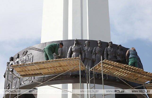 На Украине демонтируют монумент «Три сестры» на границе с Россией и Беларусью