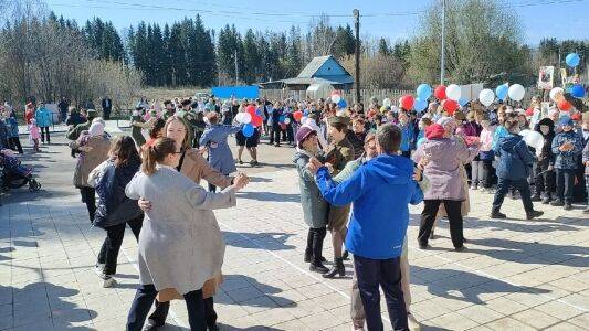 В селе Моховом Кунгурского округа прошло торжественное мероприятие ко Дню Победы