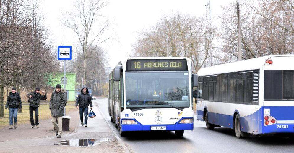 В субботу утром возможны кратковременные остановки общественного транспорта в Риге