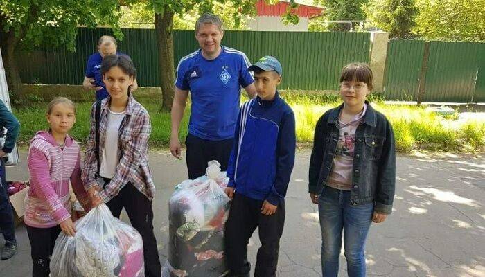Михалик и Кучеренко доставили гуманитарную помощь в Краматорск