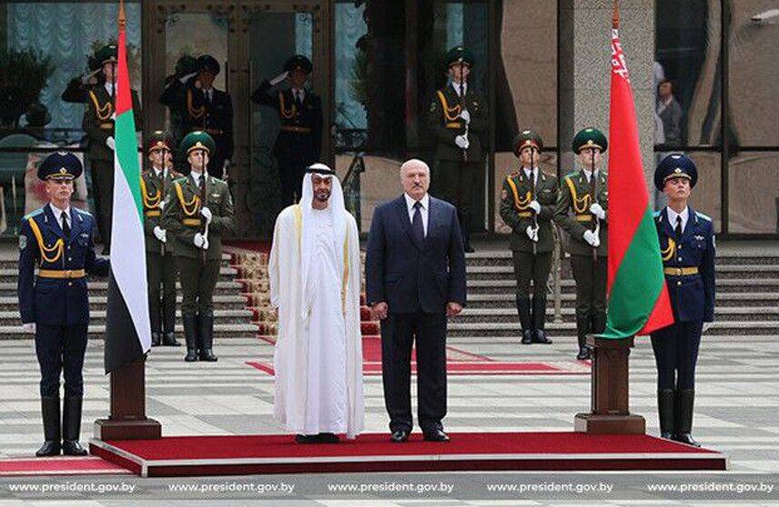 Лукашенко поздравил шейха Мухаммеда бен Заида аль-Нахайяна с избранием Президентом ОАЭ