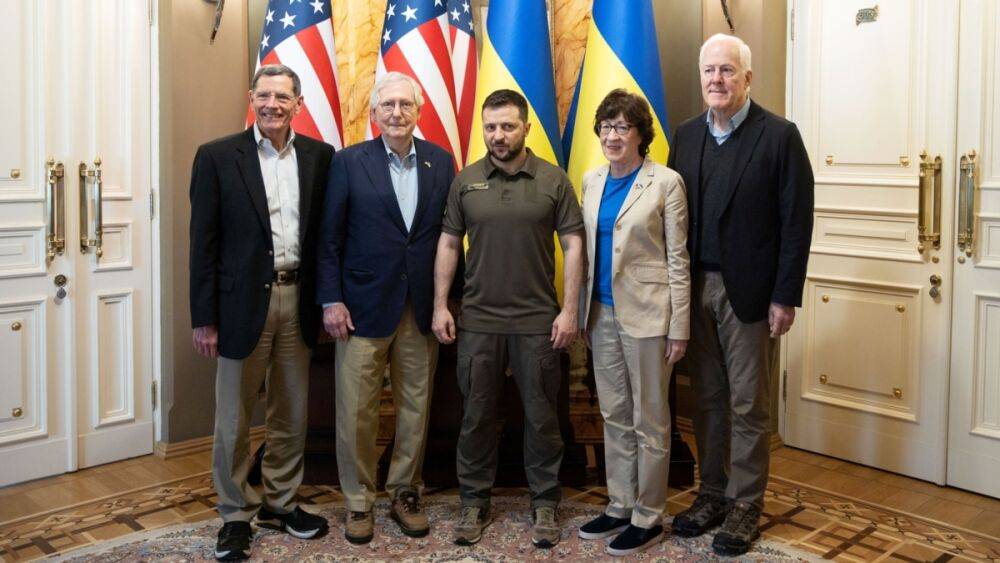 В Киеве побывала делегация сенаторов-республиканцев