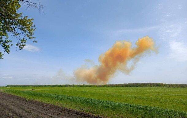 Обстрел Краматорска: над городом красный дым