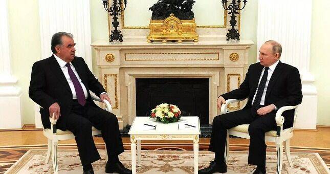 Путин провел встречу с Рахмоном