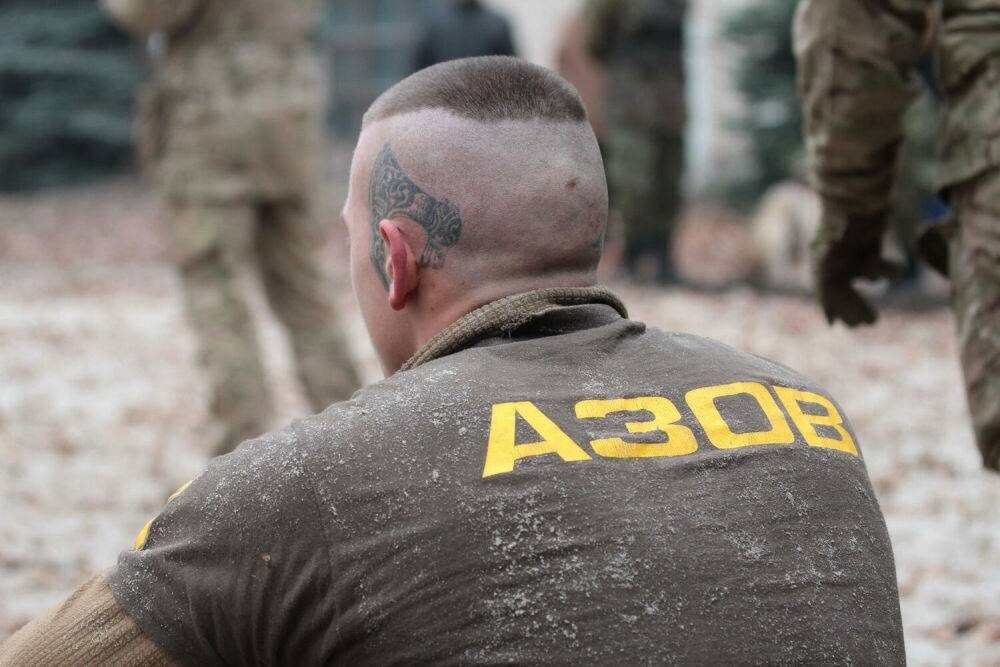 В госдуме РФ уже планируют судить военных полка «Азов» «за татуировки»
