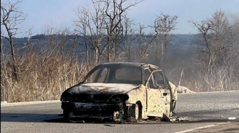 В Херсонской области обстреляли колонну авто с гражданскими, трое погибших