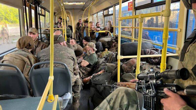 Украинские военные с «Азовстали» доставлены в СИЗО Ростова и Таганрога