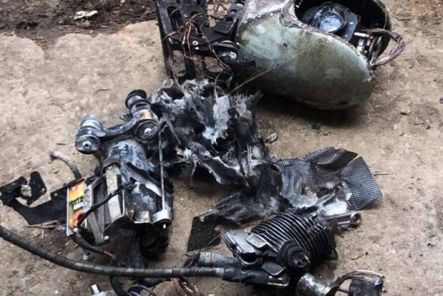 Украинские десантники уничтожили современный беспилотник оккупантов