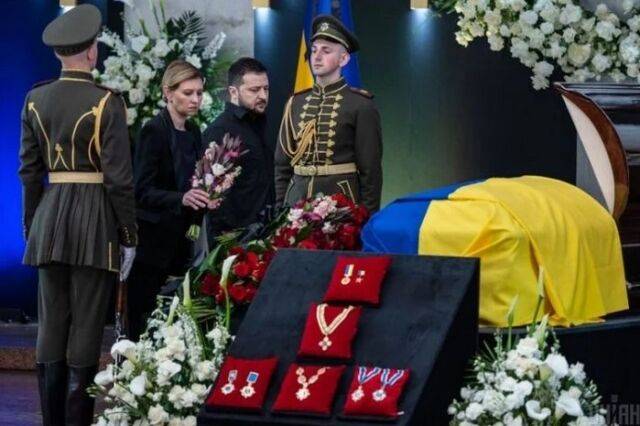 В Киеве прошла церемония прощания с Леонидом Кравчуком (ФОТО)