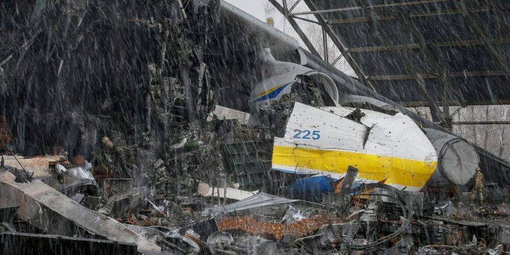 Виртуальный тур. В сети подробно показали самолет Ан-225 Мрія, уничтоженный российскими войсками
