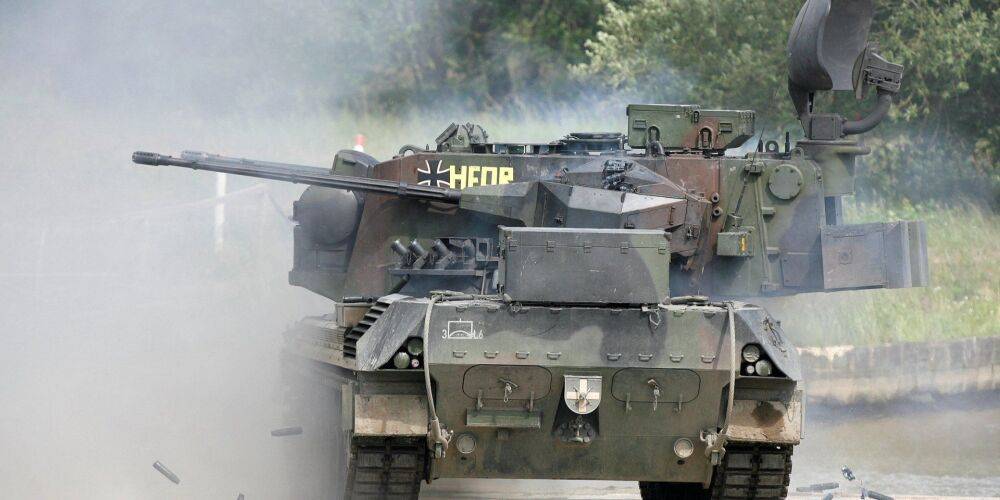 Германия передаст Украине первые зенитные танки Gepard в июле — министр обороны