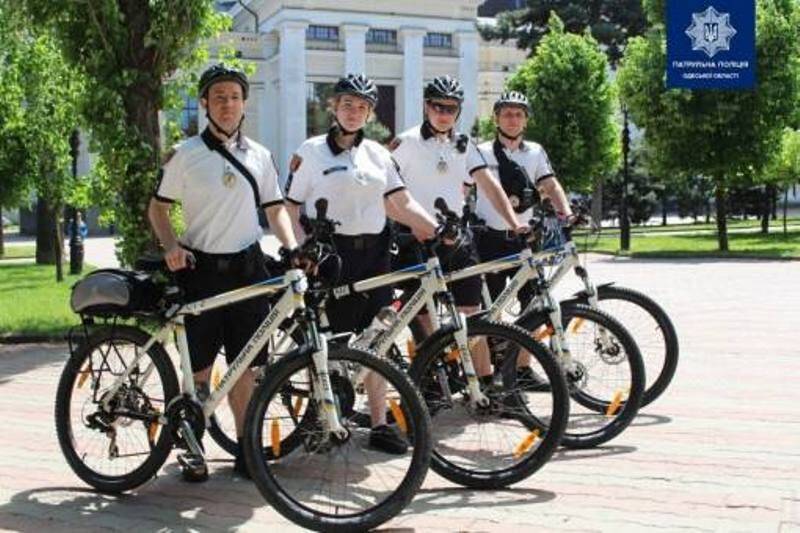 В Одессе заработал велопатруль | Новости Одессы