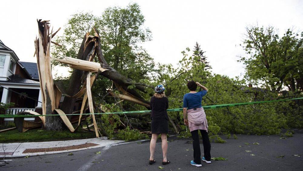 Канада: мощный ураган унёс 8 жизней и лишил света 900 тысяч домов