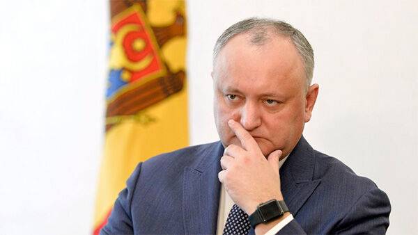 Экс-президента Молдовы Додона задержали на 72 часа по подозрению в госизмене