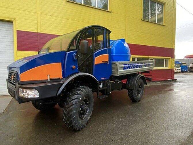В России начался выпуск грузовиков для бездорожья «Силант»