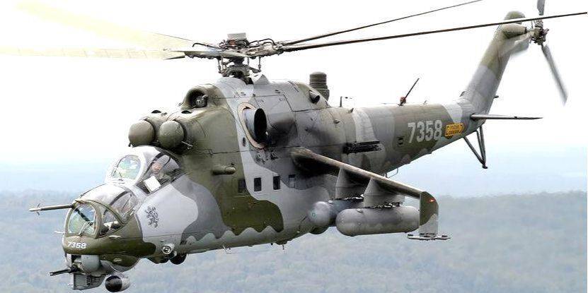 Чехия передала ВСУ ударные вертолеты Ми-24Д — WSJ