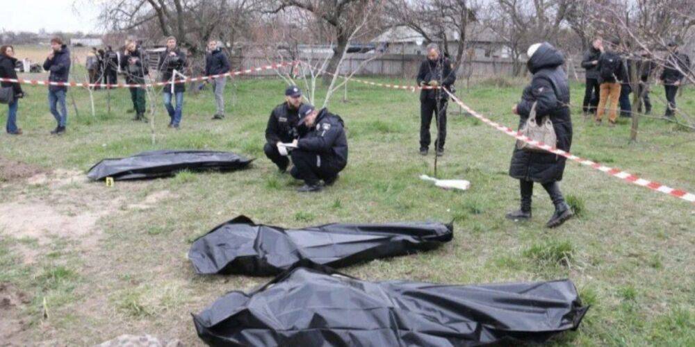 В Киевской области нашли тела 1303 замученных россиянами гражданских — Нацполиция