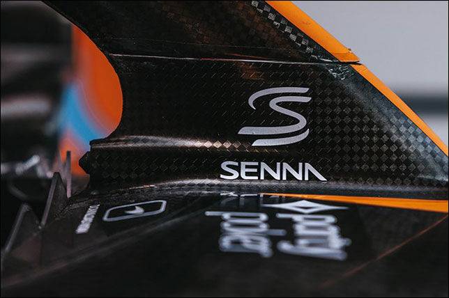Логотип Сенны появился на машинах McLaren